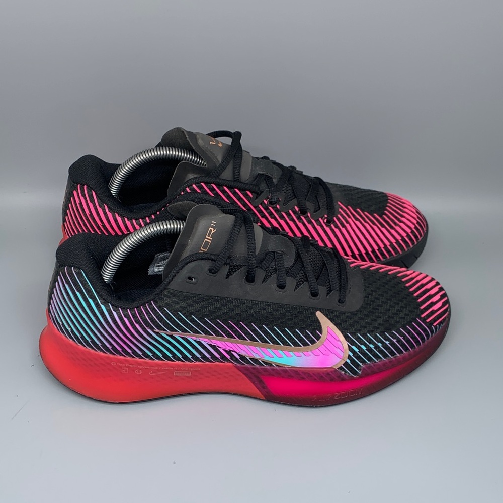 Nike Air Zoom Vapor 11 PRM Fireberry Tennis Shoes FD6694-001 Womens Size 10.5